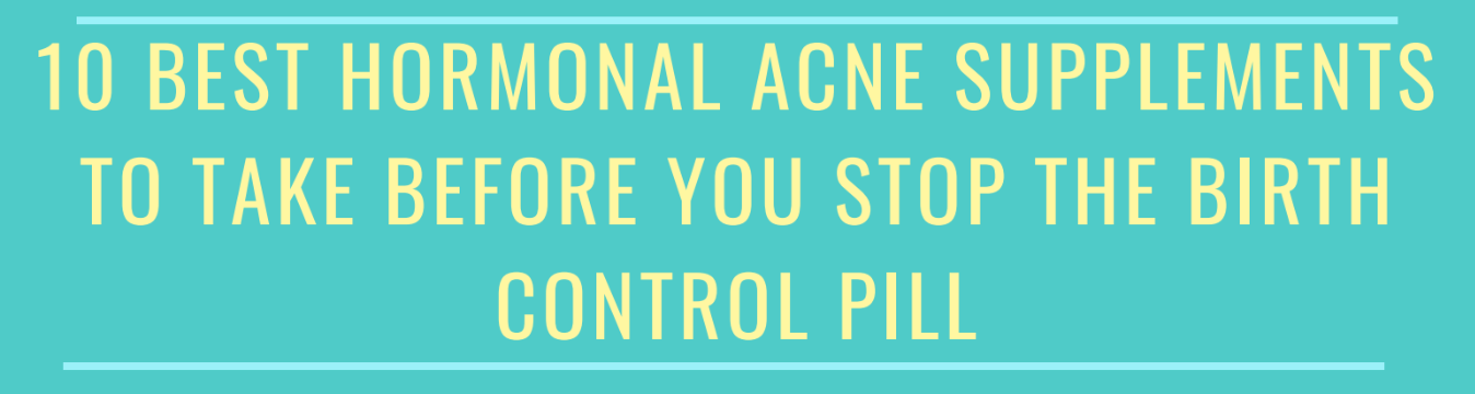 birth control for hormonal acne