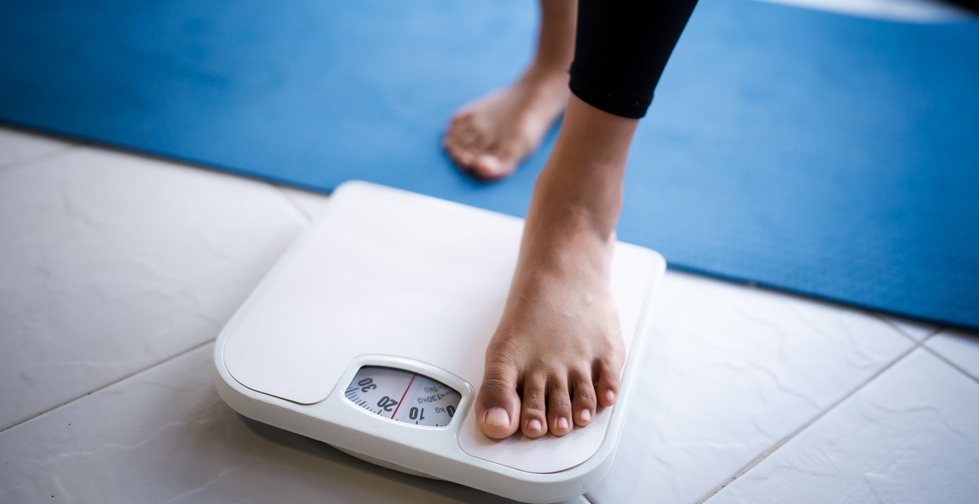 tracking weight after a workout