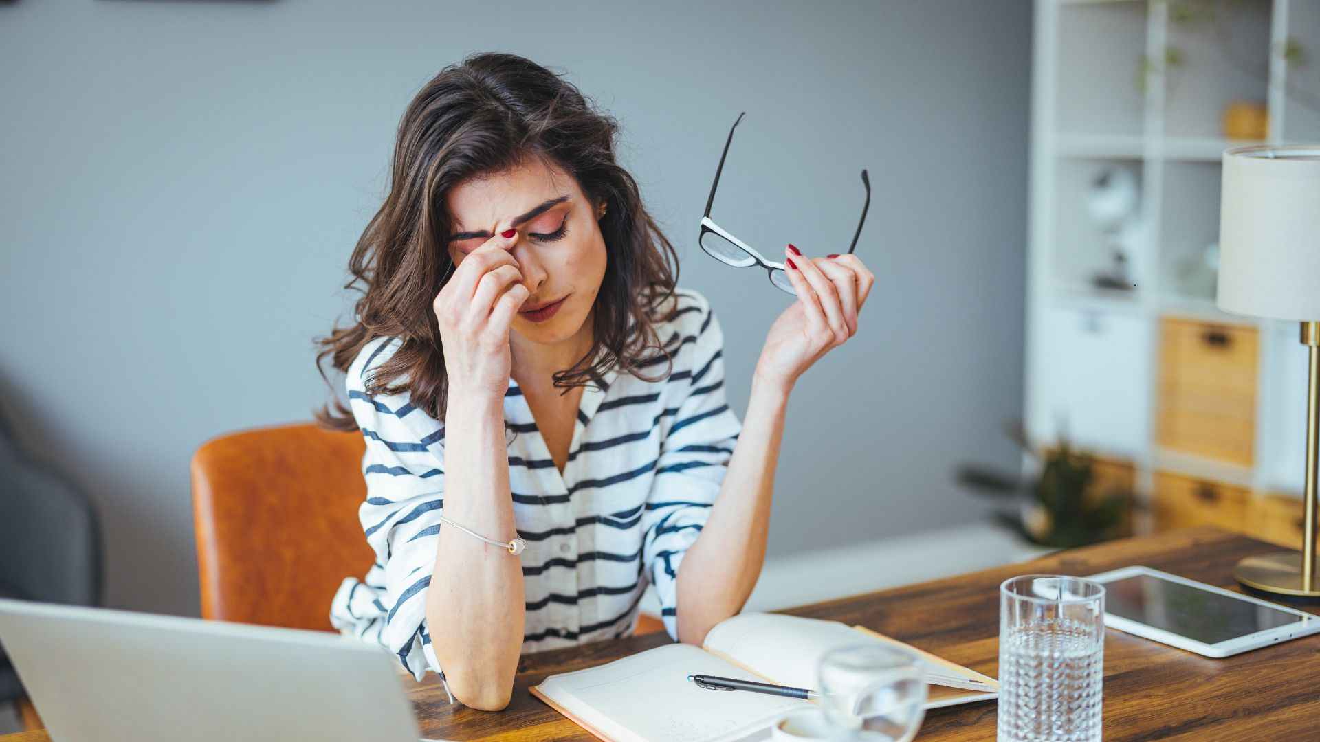 woman stressed out by hormone imbalances