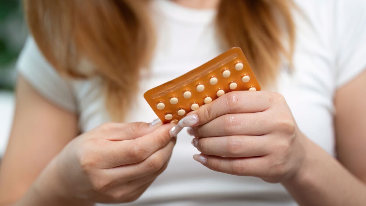 woman weaning off hormonal birth control